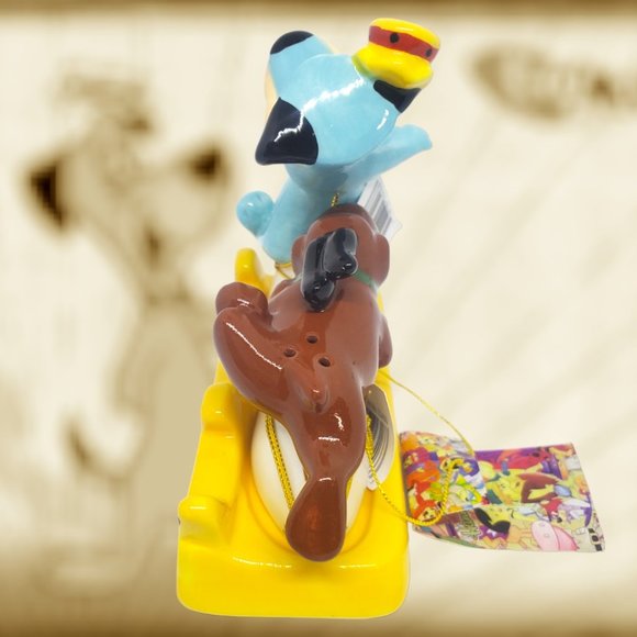 Huckleberry Hound & Deputy Dog Salt'n Pepper Set - Hanna-Barbera - Magnetic - Picture 7 of 10